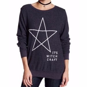 Wildfox It's Witchcraft Baggy Beach Jumper